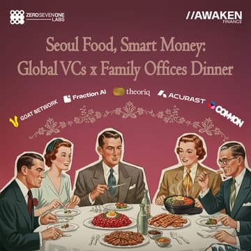 Cover Image for Seoul Food, Smart Money: Global VCs × Family Offices Dinner
