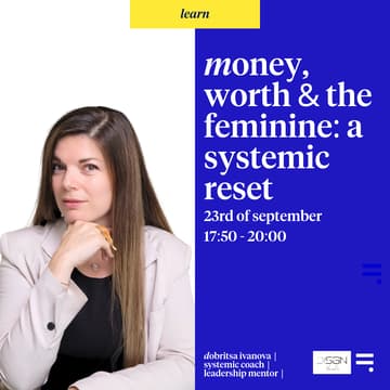 Cover Image for Money, Worth & The Feminine: A Systemic Reset