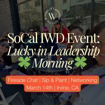 Cover Image for WoCS SoCal IWD Event: Lucky in Leadership ☘️✨