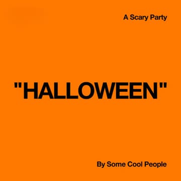 Cover Image for "HALLOWEEN" A Scary Party (Presented by Novel Ice Cream)