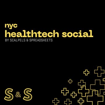 Cover Image for Healthtech Social by Scalpels & Spreadsheets