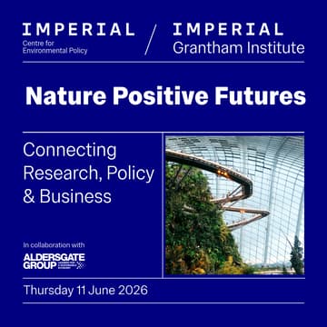 Cover Image for Nature Positive Futures: Connecting Research, Policy and Business