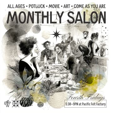 Cover Image for Monthly Salon & Potluck