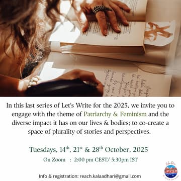 Cover Image for Let's Write: October