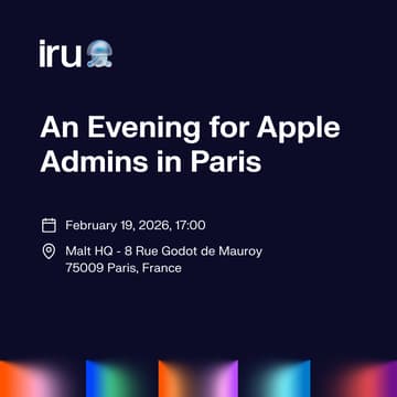 Cover Image for An Evening for Apple Admins in Paris