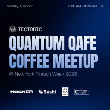 Cover Image for Quantum Qafe Coffee Meetup @ New York Fintech Week
