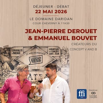 Cover Image for Déjeuner FFI Blois avec Jean-Pierre Derouet et Emmanuel Bouvet