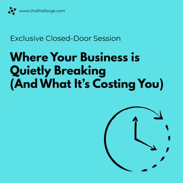 Cover Image for Where Your Business is Quietly Breaking (And What It's Costing You)