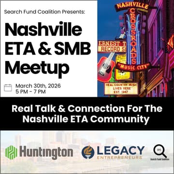 Cover Image for Nashville ETA & SMB Meetup