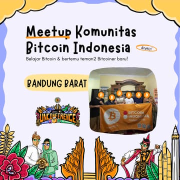 Cover Image for Bitcoin Indonesia Community Meetup Bandung Barat 26 Juli 2026