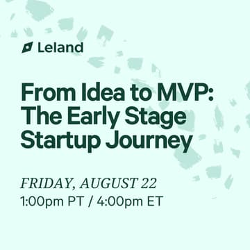 Cover Image for From Idea to MVP: The Early Stage Startup Journey