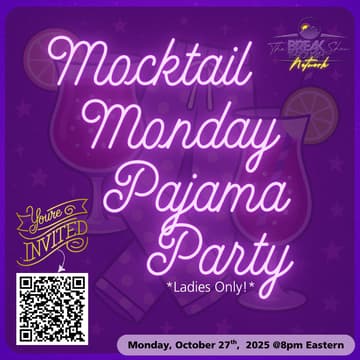 Cover Image for Ladies ONLY - Mocktail Monday Pajama Party!