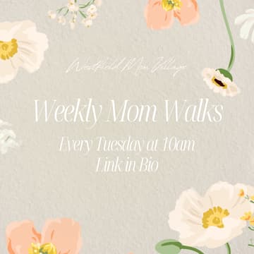 Cover Image for Weekly Mom Walks: Westfield Edition