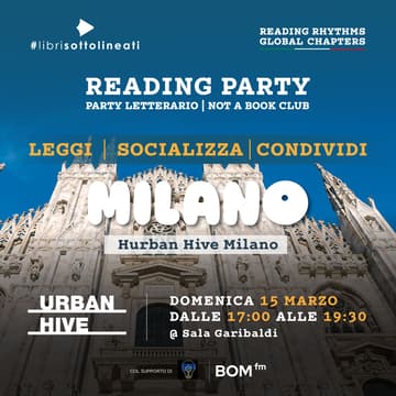 Cover Image for Reading Party Milano: domenica 15 marzo