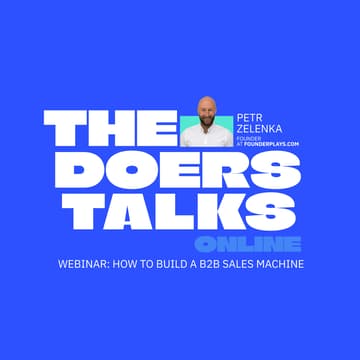 Cover Image for Doers Talk online: How to Build a B2B Sales Machine?