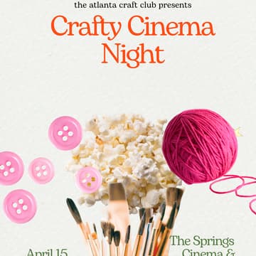 Cover Image for Crafty Cinema Night
