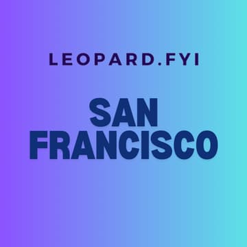 Cover Image for Leopard SF: Happy Hour 2025 🪩🥂