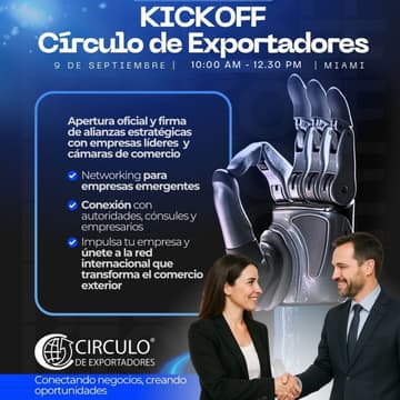 Cover Image for Kick-off Círculo de Exportadores