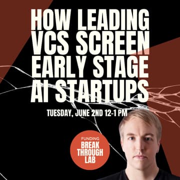 Cover Image for How Leading VCs Screen Early Stage AI Startups