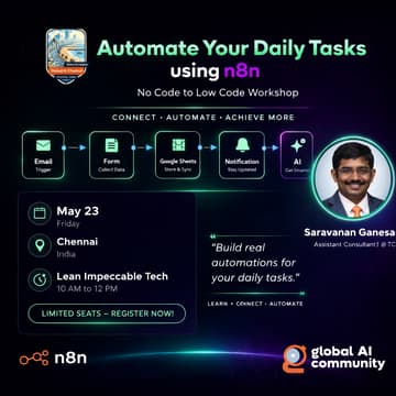 Cover Image for Automate Your Daily Tasks using n8n (No Code to Low Code)