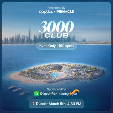 Cover Image for [POSTPONED] The 3000 Club | Private Island • Dubai