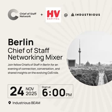 Cover Image for Berlin Chief of Staff Networking Mixer