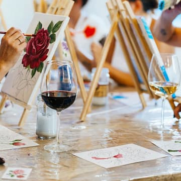 Cover Image for Roses and Rosé: Painting in the Park