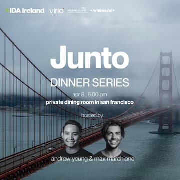 Cover Image for Junto Founder Dinner (Series A+) [SF]