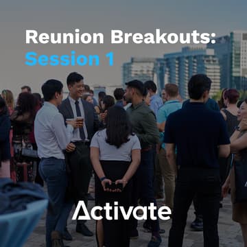 Cover Image for Reunion Breakouts: Session 1
