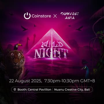 Cover Image for Wild Night After Party @ Central Pavilion, Coinfest Asia 2025