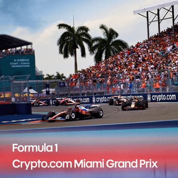 Cover Image for Formula 1 Crypto.com Miami Grand Prix Race Viewing