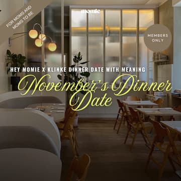 Cover Image for HEY MOMIE Dinner Date: Everyday Joy (Members-Only)