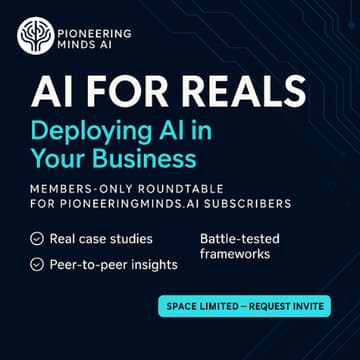 Cover Image for AI For Reals – Deploying AI in Your Business