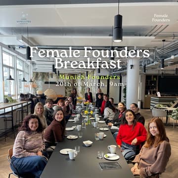 Cover Image for Female Founders Breakfast: Munich