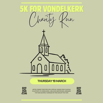 Cover Image for 5k for Vondelkerk, SRC Charity Run
