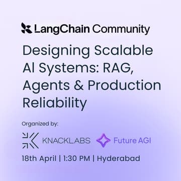 Cover Image for Designing Scalable AI Systems: RAG, Agents & Production Reliability