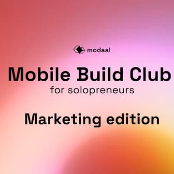 Cover Image for Mobile App Builders Club - #Marketing - How to grow an app from idea to $10K/month - with $0 spent on marketing (starting from month 2)