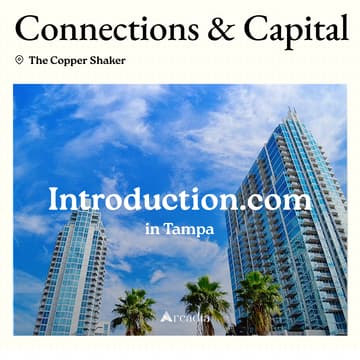 Cover Image for Connections & Capital Tampa @ The Copper Shaker