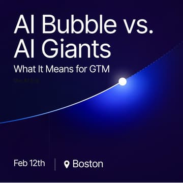 Cover Image for AI Bubble vs. AI Giants: Earning Buyer Trust in the AI Era