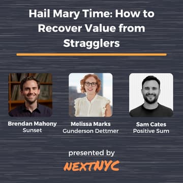 Cover Image for Webinar: Hail Mary Time: How to Recover Value from Stragglers