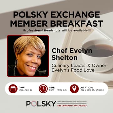 Cover Image for Polsky Exchange Member Breakfast and Headshots