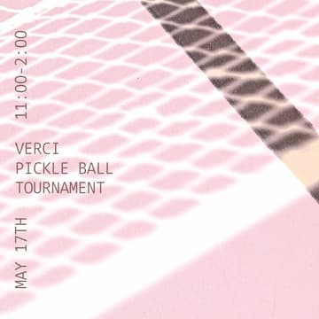 Cover Image for Verci pickleball tournament