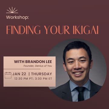 Cover Image for Finding your Ikigai