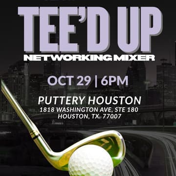 Cover Image for Tee'd Up Networking Mixer