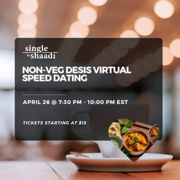 Cover Image for Non-Veg Desis Virtual Speed Dating