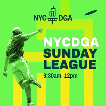 Cover Image for Weekly Sunday Disc Golf League [NYCDGA]