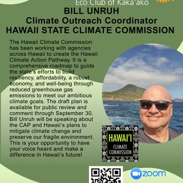 Cover Image for Hawaii State Climate Commission with Bill Unruh