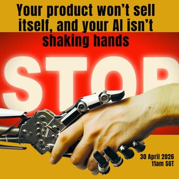 Cover Image for Your product won’t sell itself, and your AI isn’t shaking hands