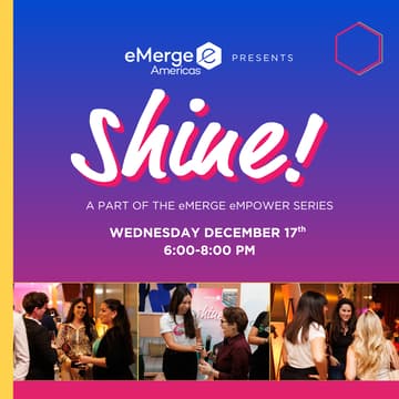 Cover Image for Shine! Pitch Competition, an eMerge eMPOWER Series Event