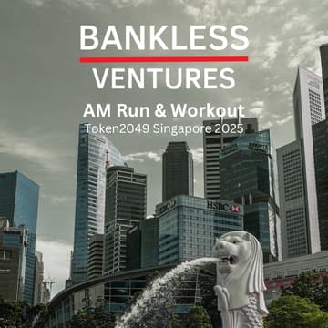 Cover Image for AM Run & Workout w/ Bankless VC